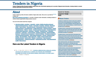 tenders.nigeriang.com