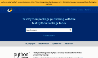 testpypi.python.org