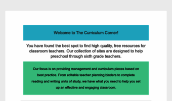 thecurriculumcorner.com