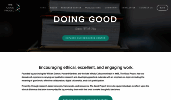 thegoodproject.org
