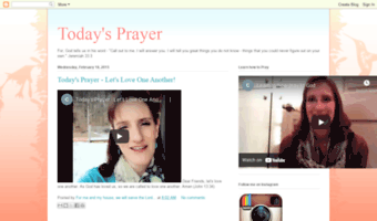 todays-prayer.blogspot.com
