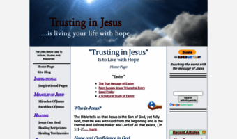 trusting-in-jesus.com