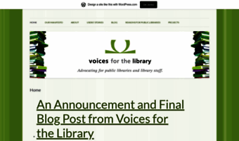 voicesforthelibrary.org.uk