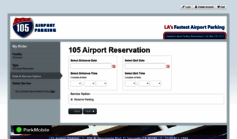 105airportparking.clickandpark.com