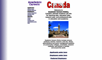 academiccareers-canada.com