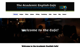 Learn English Online with Academic English Cafe: Language Quizzes