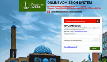 admissions.uol.edu.pk