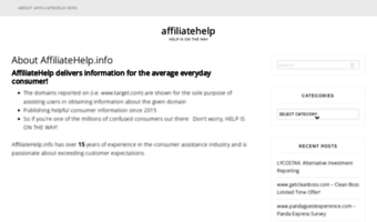 affiliatehelp.info