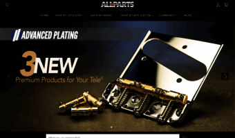 Allparts.com ▷ Observe Allparts - Guitar and Bass Parts Supplier — Allparts...