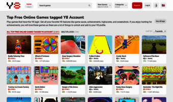 Top Free Online Games Tagged Y8 Account 