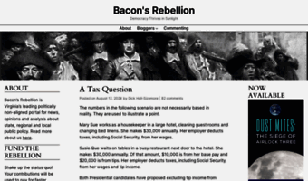 Bacon's Rebellion  Democracy Thrives in Sunlight