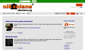 Nikonians News & Blogs: Interviews, Talkshows, News and More