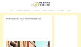 blondebananablog.com