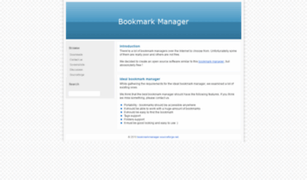 bookmarkmanager.sourceforge.net