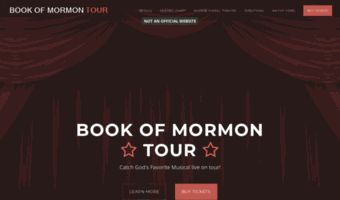 Bookofmormontour Com Observe Book Of Mormon Tour News Book Of Mormon Tour Get The Book Of Mormon 2021