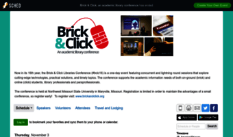 brickclickanacademiclibrary2016.sched.org