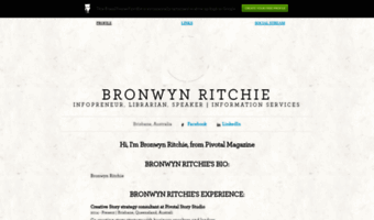 bronwynritchie.brandyourself.com