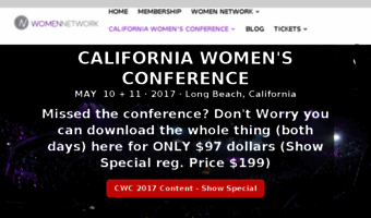 californiawomensconference.com