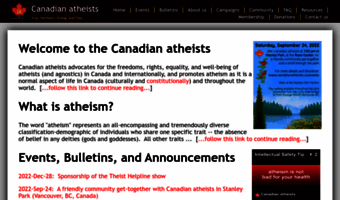 canadianatheists.ca
