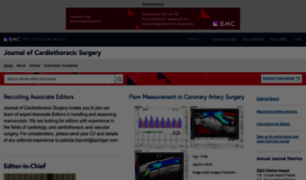 cardiothoracicsurgery.biomedcentral.com