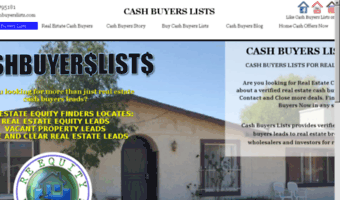 cashbuyerslists.com