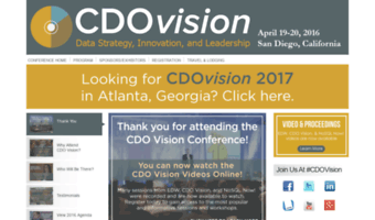 cdovision2016.dataversity.net