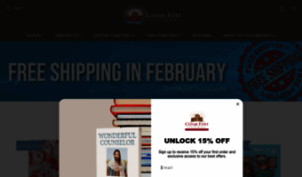 cedarfortbooks.com