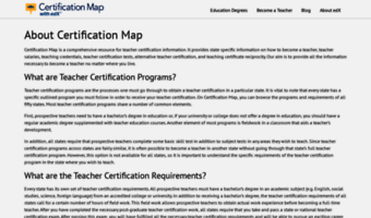 certificationmap.com