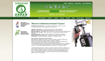 certifiedgreeninvestment.com