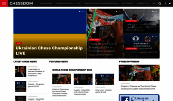 Chessdom - Chess, chess news, live chess games