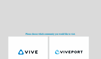 community.viveport.com