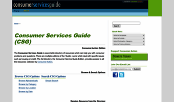 consumerservicesguide.org