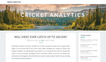 cricket-analytics.com