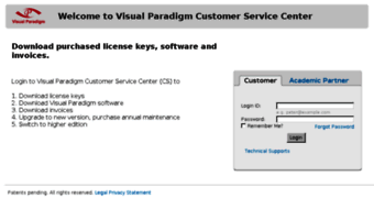 visual paradigm customer service center