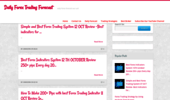 Dailyforexforecasts Blogspot Com Observe Daily Forex Forecast S - 