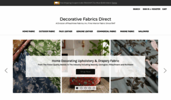 Decorativefabricsdirect Com Observe Decorative Fabric Sdirect News Online Fabric Store Decorative Home Decor Fabric