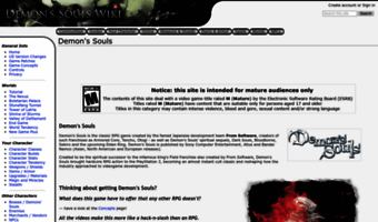 Demon's Souls - Demon's Souls English Wiki