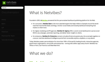 documentation.netvibes.com