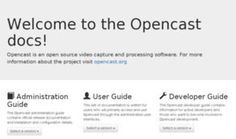 documentation.opencast.org