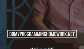domyprogramminghomework.net