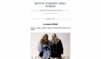 dutch fashion doll world