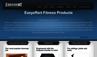 Easyeffort pull up bars – best doorway pull up bar and the only