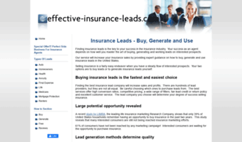 effective-insurance-leads.com