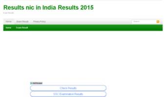 eresultsnic.in