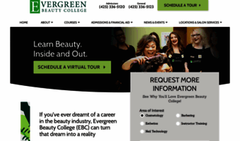 evergreenbeauty.edu