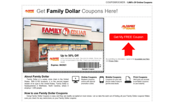 familydollar.couponrocker.com