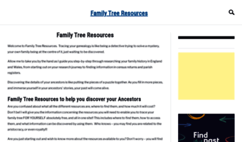 familytreeresources.co.uk
