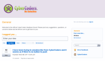 feedback.cybercoders.com