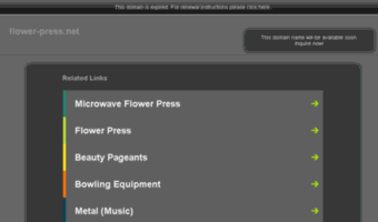 flower-press.net