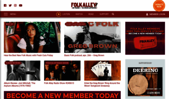  ▷ Observe Folk Alley News | Home - Folk Alley